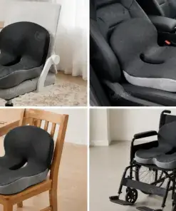 Linvah orthopedic cushion on office chair, car seat, and wheelchair
